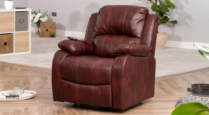 Ashbourne Dual Motor Massage Heat Riser Recliner - Image 3