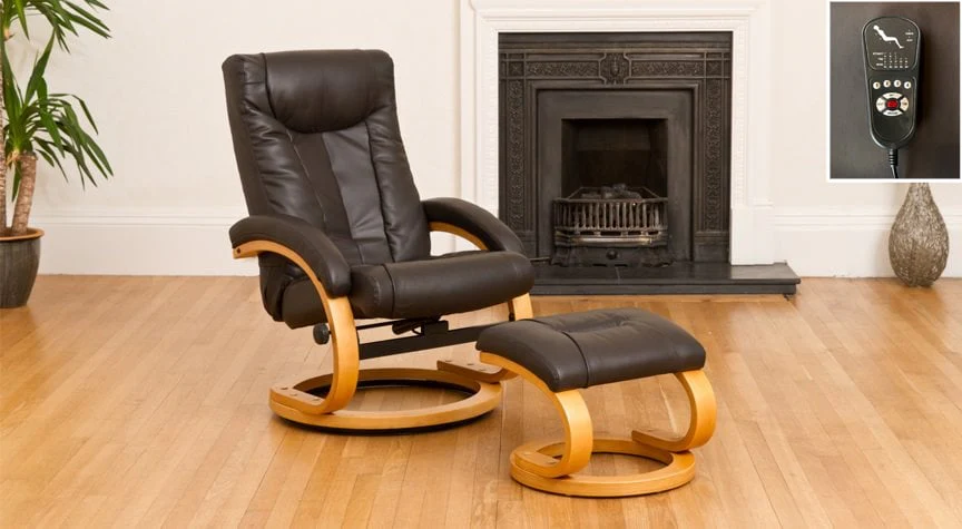 Blenheim Swivel Recliner With Massage And Heat - Image 2