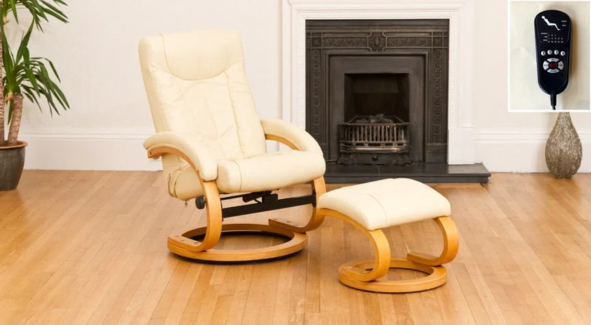 Blenheim Swivel Recliner With Massage And Heat - Image 3