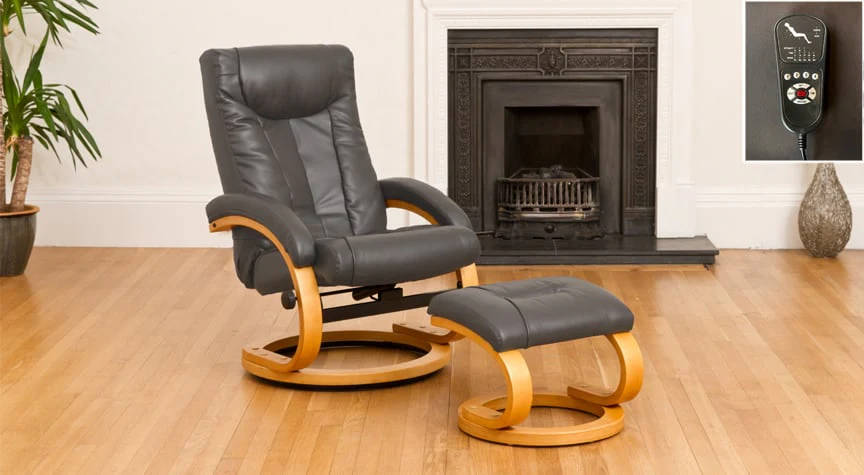 Blenheim Swivel Recliner With Massage And Heat - Image 5