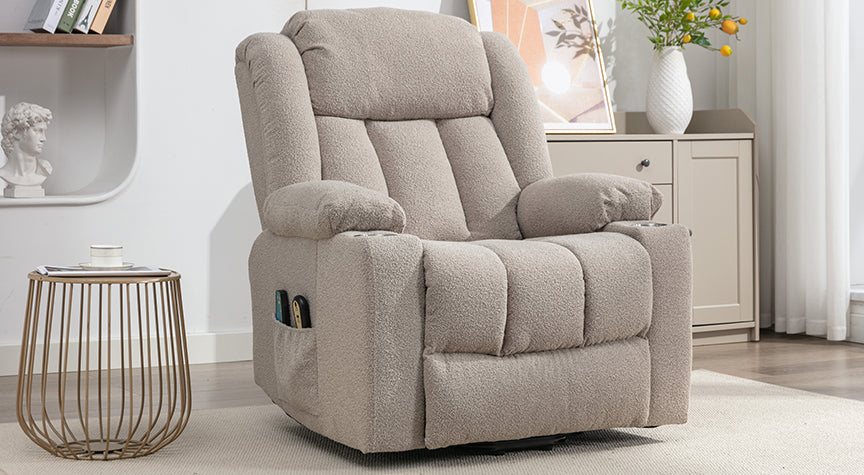 Cranfield Dual Motor Riser Recliner Chair with Massage and Heat - Image 2