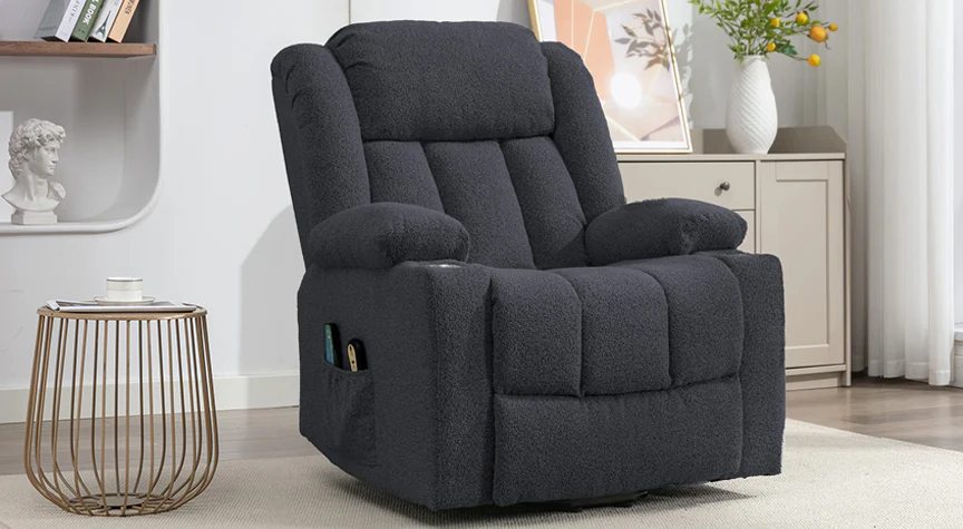 Cranfield Dual Motor Riser Recliner Chair with Massage and Heat - Image 3