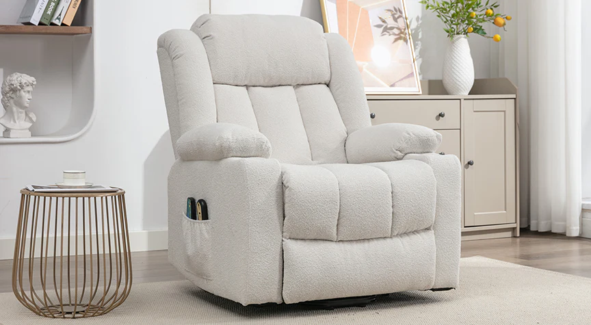 Cranfield Dual Motor Riser Recliner Chair with Massage and Heat - Image 4