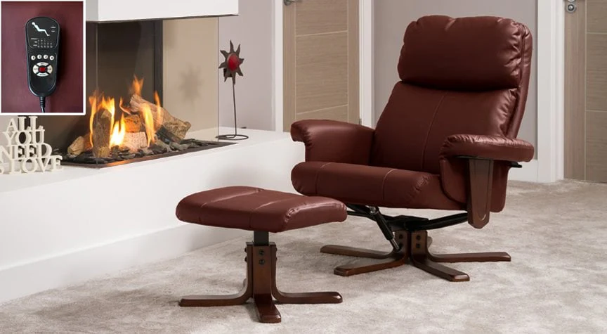 Dainton Swivel Recliner With Massage And Heat - Image 3