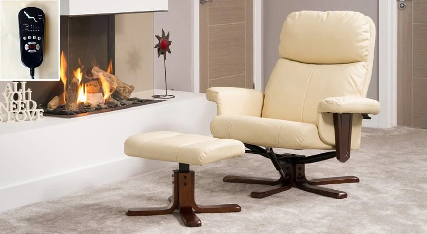Dainton Swivel Recliner With Massage And Heat - Image 4