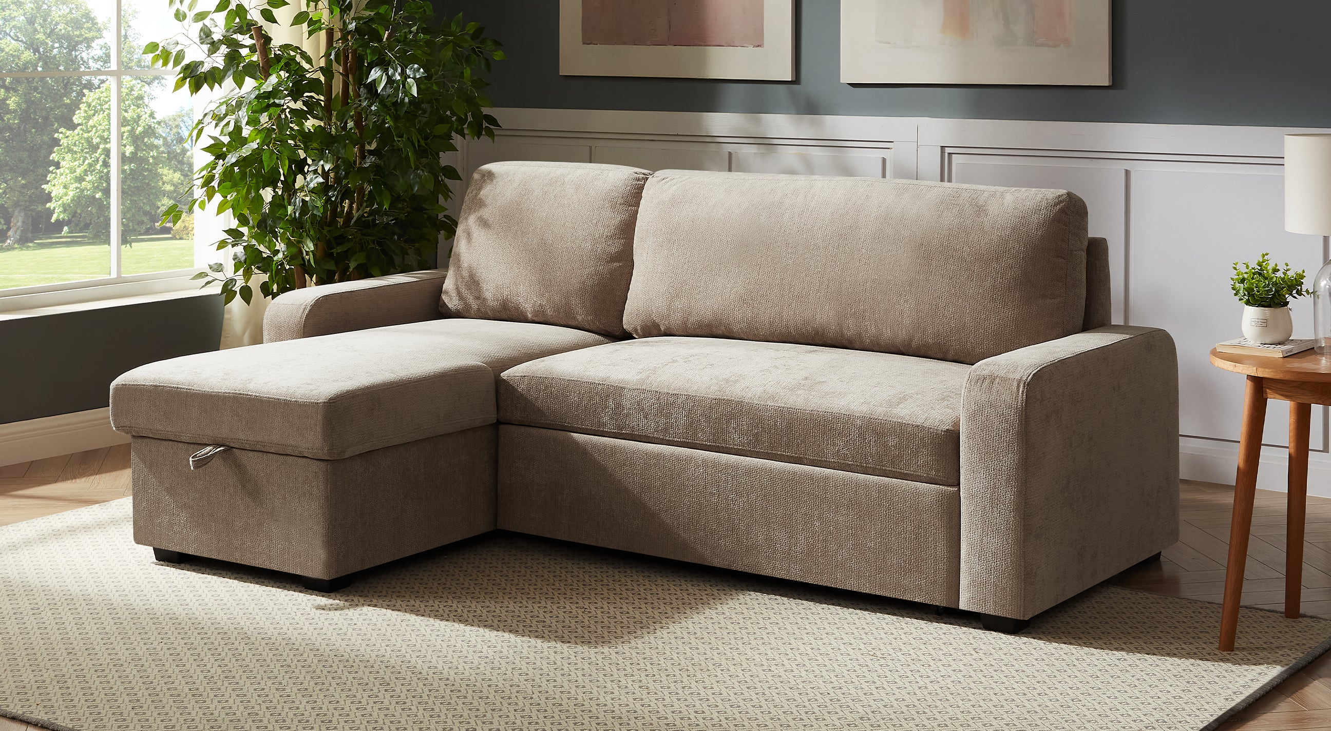 Fulshaw Reversible Corner Sofabed with Storage - Image 3