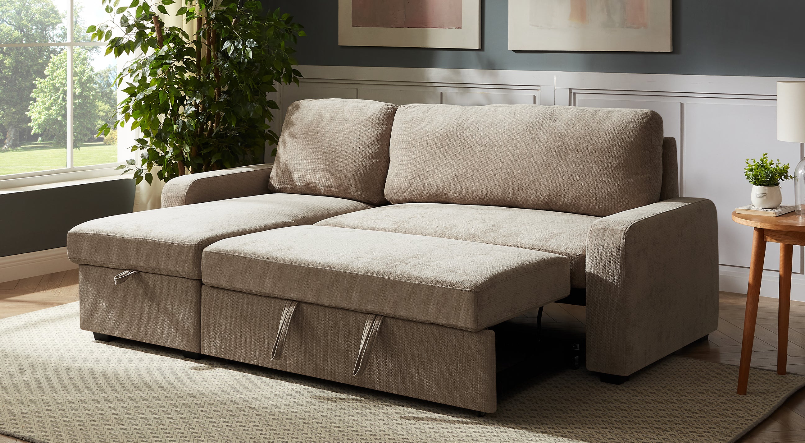 Fulshaw Reversible Corner Sofabed with Storage - Image 4