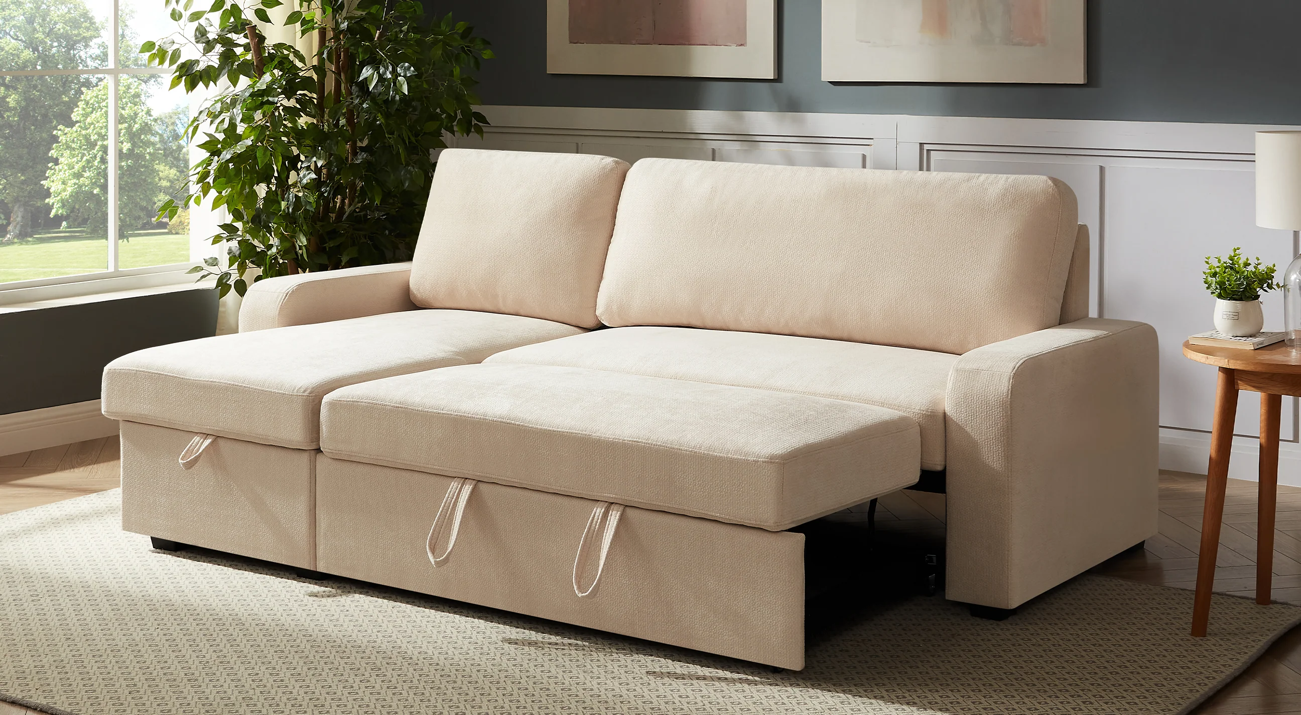 Fulshaw Reversible Corner Sofabed with Storage - Image 6