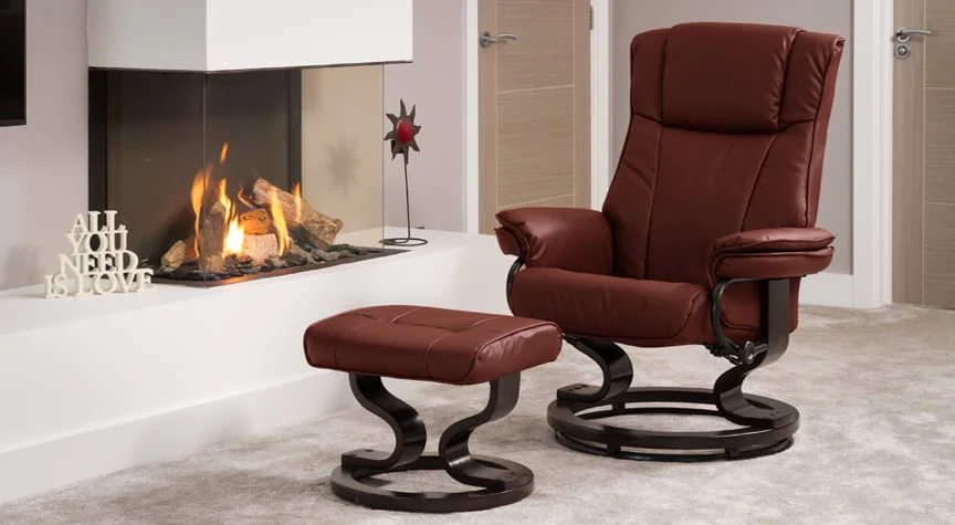 Leighton Massage With Heat Swivel Chair - Image 3
