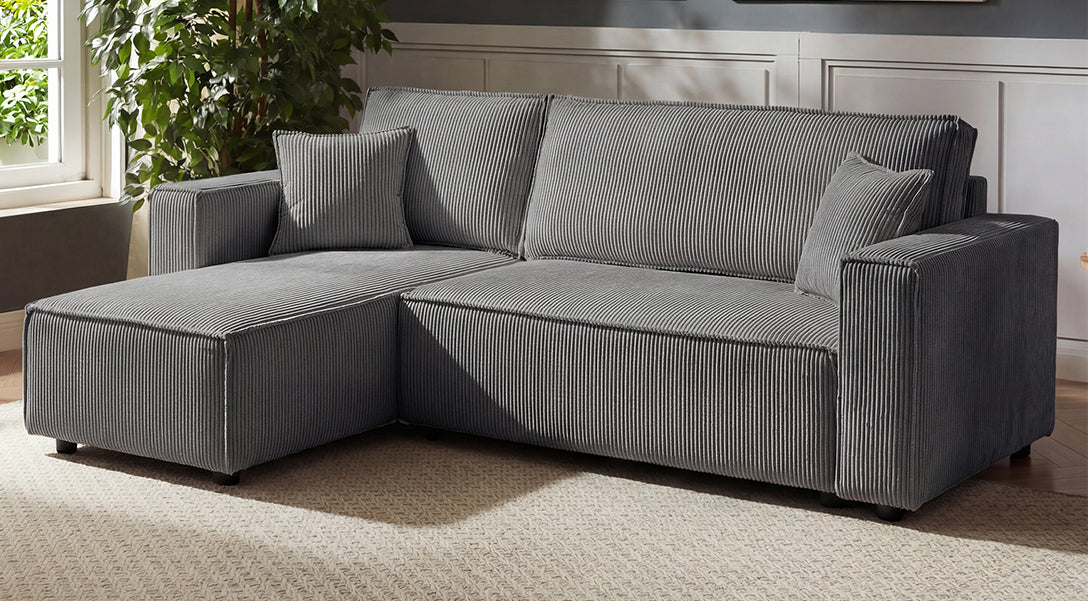 Oxford Reversible Corner Sofa with Sofa Bed - Image 4