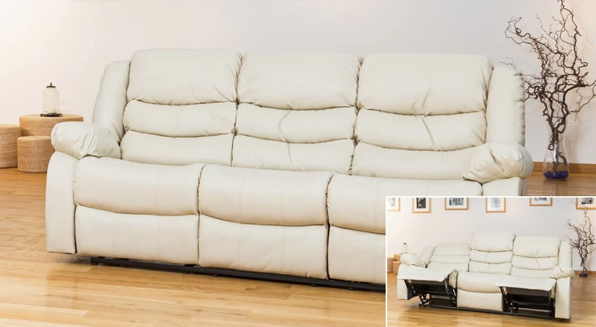 Seville 3 Seat Reclining Sofa - Image 3