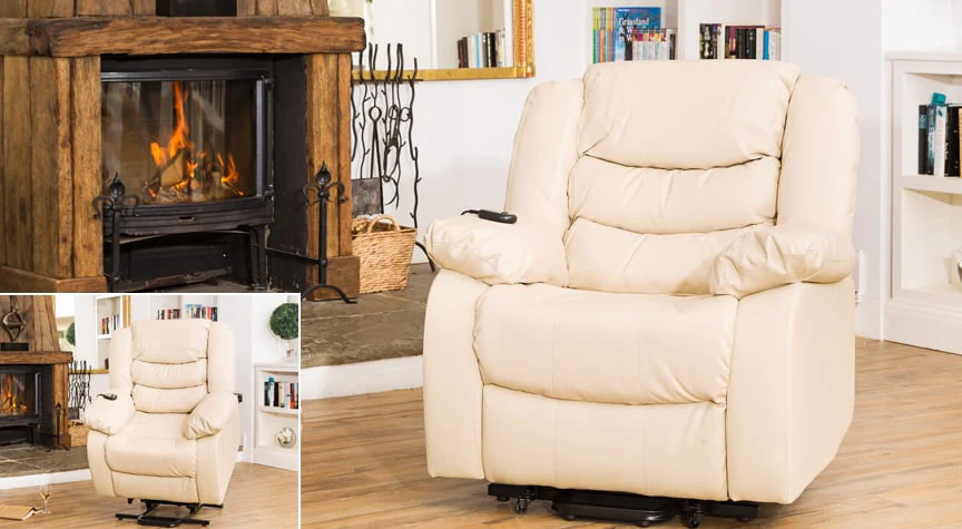 Seville Electric Riser Recliner With Massage And Heat - Image 3