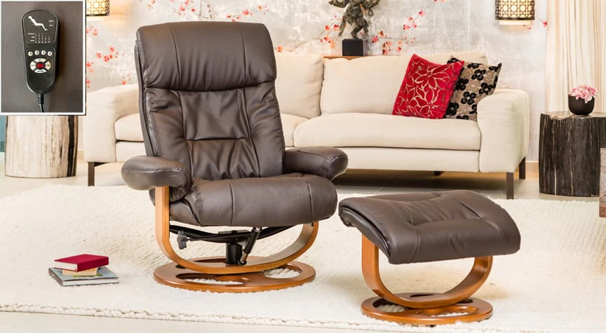 Waddington Swivel Chair With Massage And Heat - Image 2