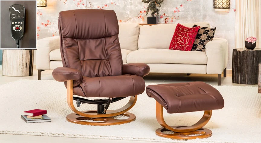 Waddington Swivel Chair With Massage And Heat - Image 4
