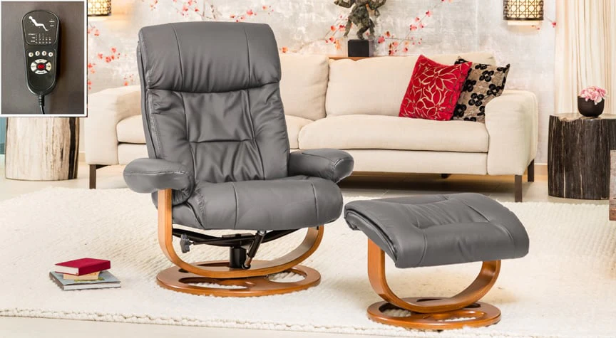 Waddington Swivel Chair With Massage And Heat - Image 5
